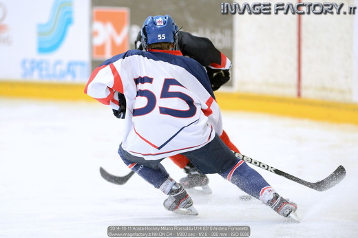 2014-10-11 Aosta-Hockey Milano Rossoblu U14 0310 Andrea Fornasetti